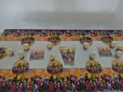 décoration salle anniversaire dragon ball z 3