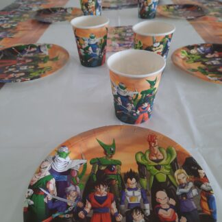 décoration salle anniversaire dragon ball z