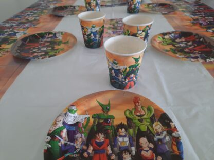 décoration salle anniversaire dragon ball z
