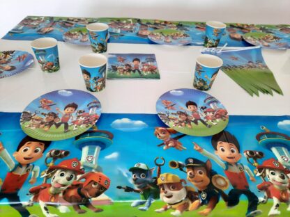 décoration salle anniversaire pat patrouille paw patrol