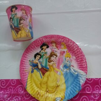 déco salle anniversaire princesses disney