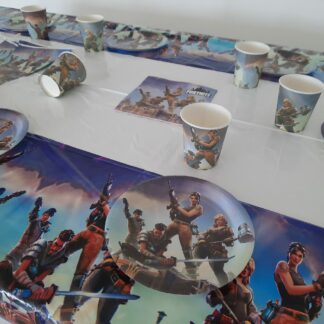 décoration salle anniversaire FORTNITE