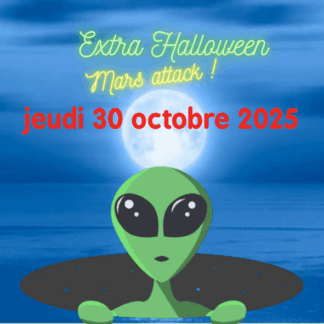 HALLOWEEN Jeudi 30/10/2025 : Entrée enfant Ti coco 4 à 12 ans